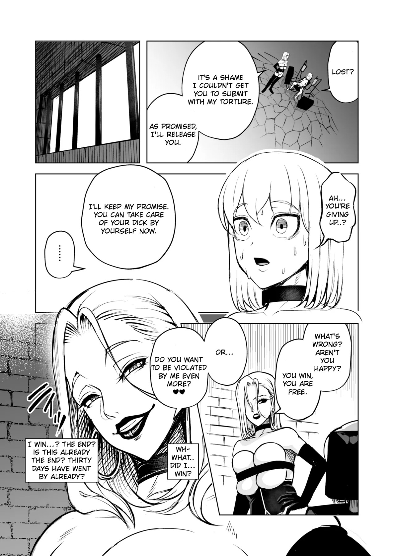 Hentai Manga Comic-A Dick Slave in a Land of Wicked Women-Read-49
